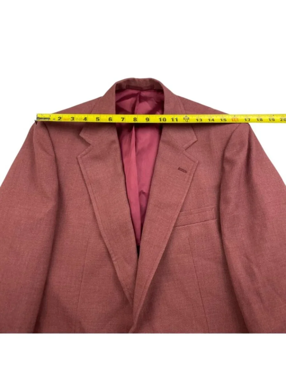 VTG NEW 1960's Stanley Blacker Men’s Gold Buttons 2-Button Blazer Red • 40S